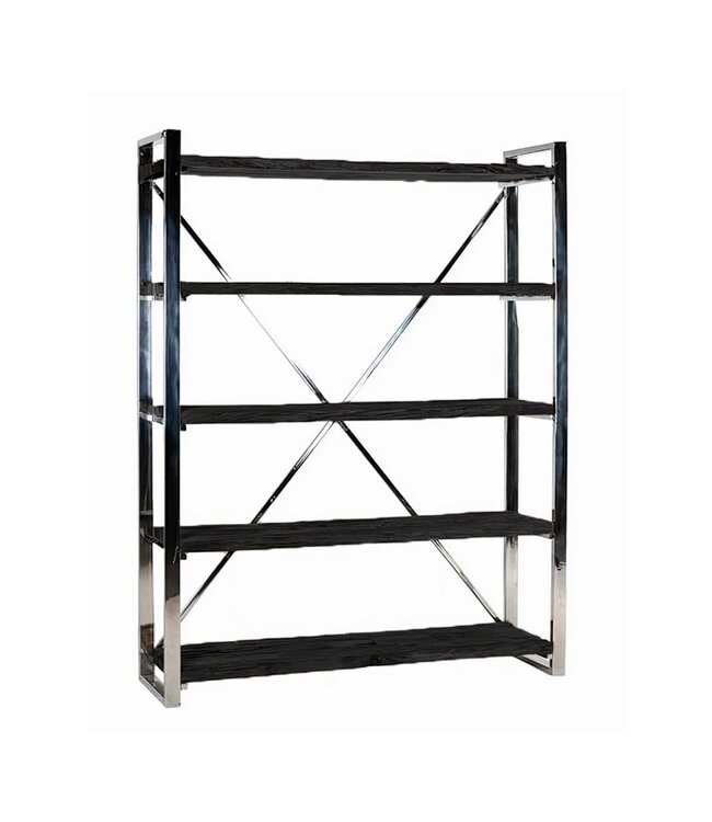 Wandkast  -Boekenkast - Railway Sleeper Wood Timo