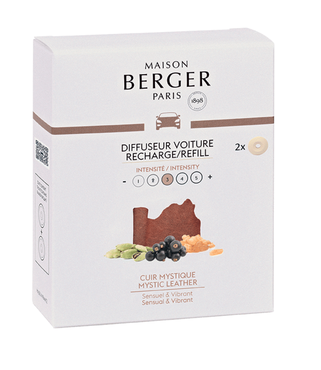 Maison Berger Maison Berger - Navulling autoparfum - Mystic Leather