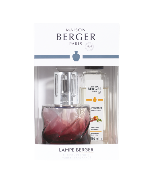 Lampe Berger Giftset - geurbrander - Spirale Rouge