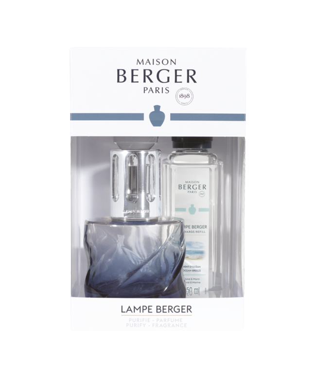 Lampe Berger Giftset - geurbrander - Spirale Bleue