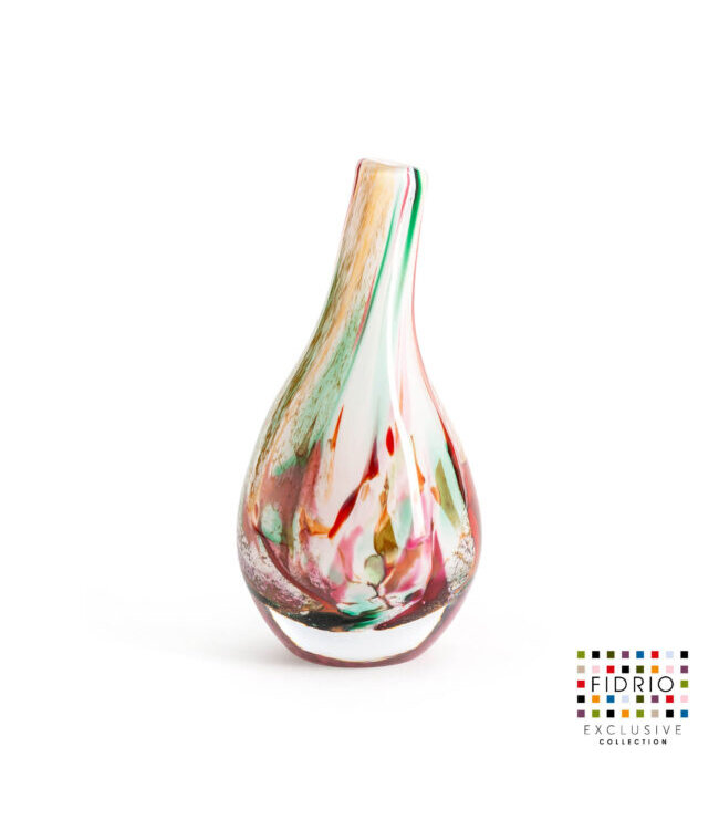 Fidrio Fidrio mixed colours vaasje - Pisa