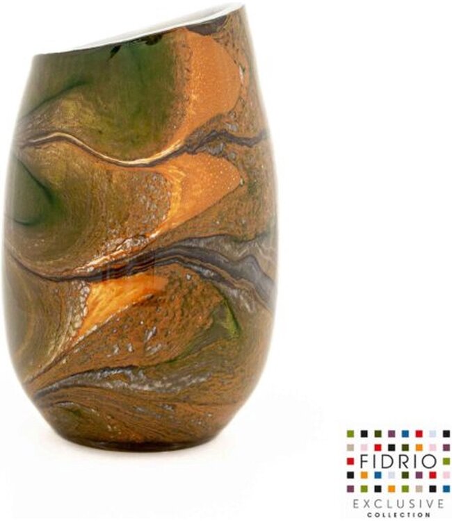 Fidrio Indian Summer vaas - model Amphi