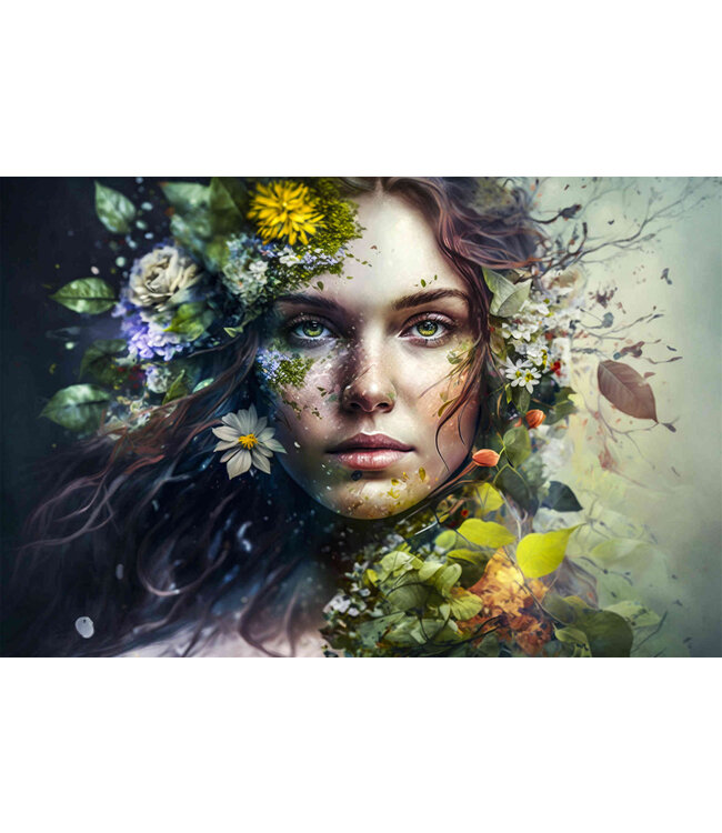 Green Eyes - With green flowers