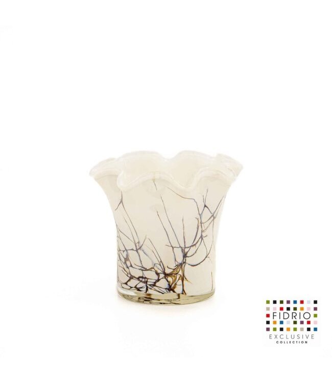 Fidrio Lightening vaas - model Wave Picolo