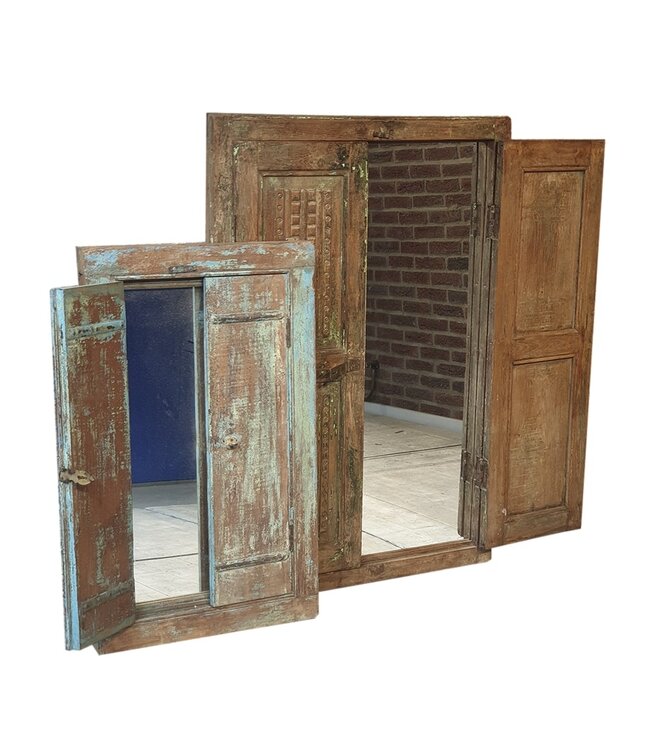 Wandspiegel - Shutters set van 2