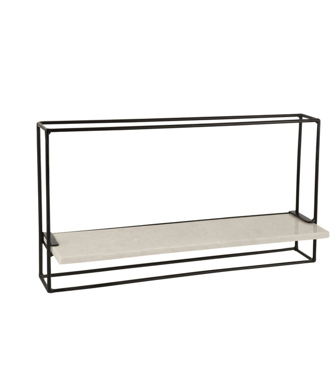 J-Line - Wandrek Marble White - 65 cm