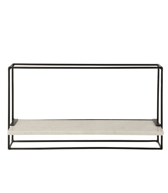 J-Line - Wandrek Marble White - 65 cm