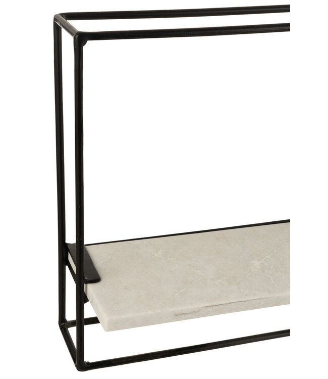 J-Line - Wandrek Marble White - 65 cm