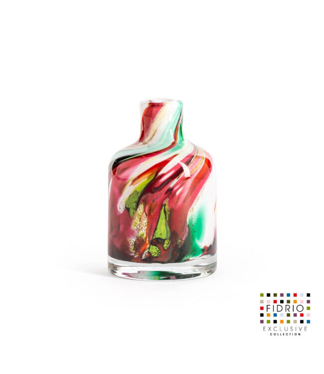 Fidrio mixed colours vaas - Bottled