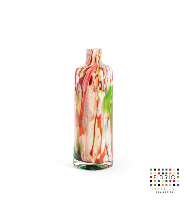 Fidrio mixed colours vaas - Bottled