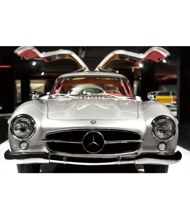 Glasschilderij -  Old Timer