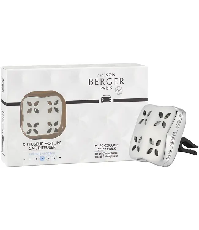Maison Berger Maison Berger autoparfum set - Collectie Cosy - Musc Cocoon