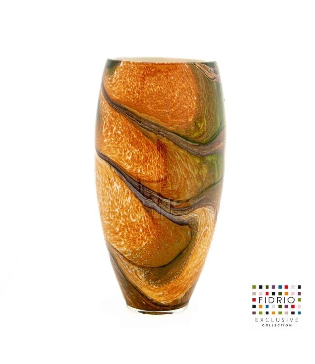 Fidrio Indian Summer vaas - model Oval