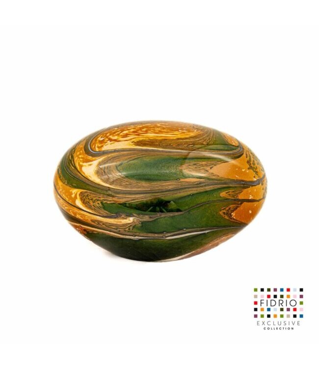 Fidrio Indian Summer - Decoratie Rock - Presse Papier