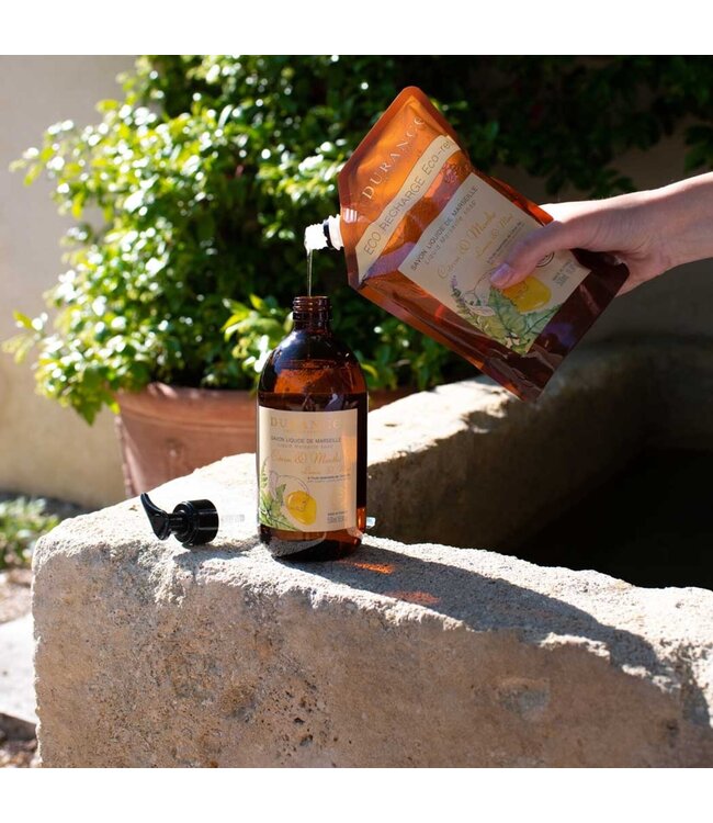 Vloeibare Marseille zeep - Lemon & Mint