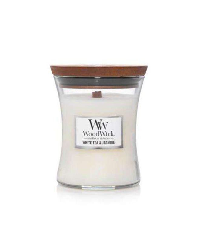 WoodWick - Geur van de maand - White Tea & Jasmine