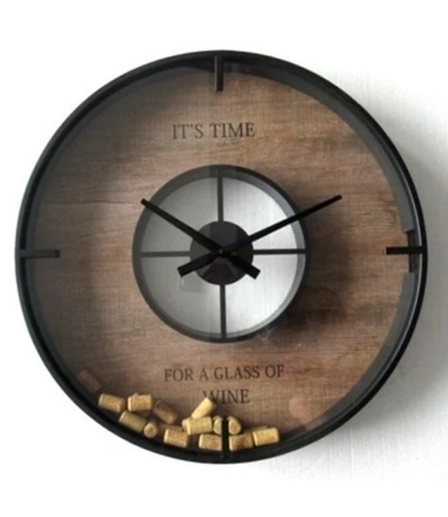 Wandklok - Vino