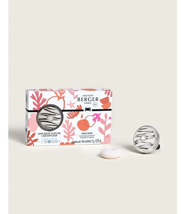 Maison Berger autoparfum set - Collectie Estival - Fresh Spirit