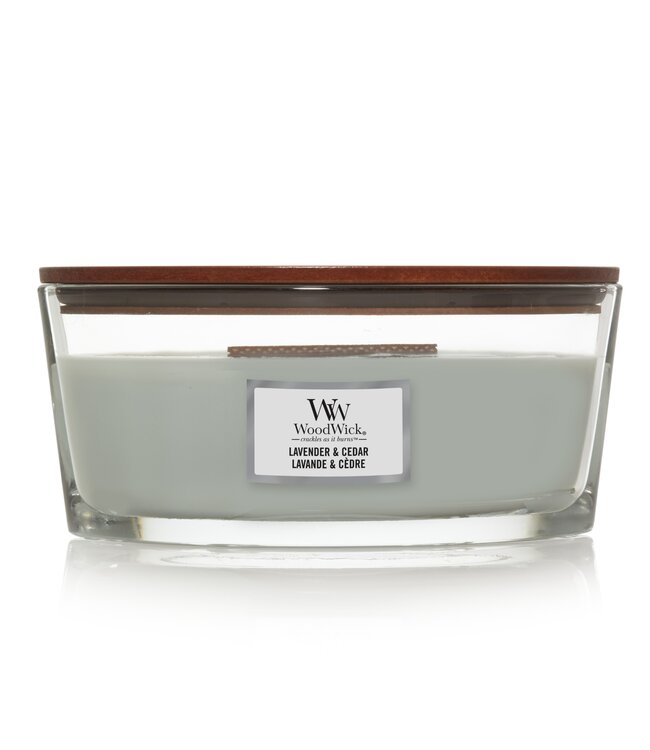 Woodwick  - Geur van de maand -Lavender & Cedar