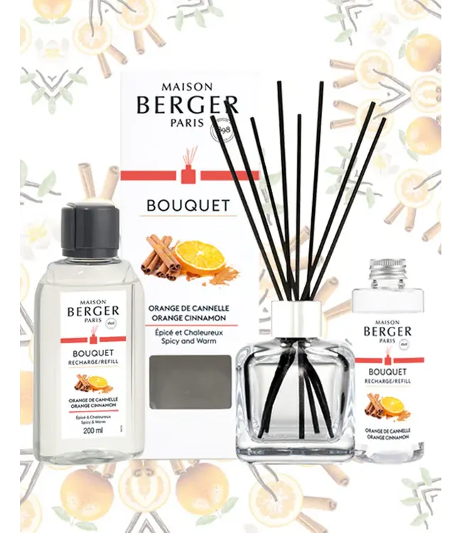 Combi aanbieding - Orange Cinnamon parfumverspreider