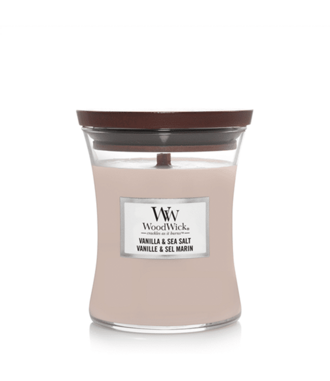 WoodWick - Geur van de maand - Vanilla & Sea Salt