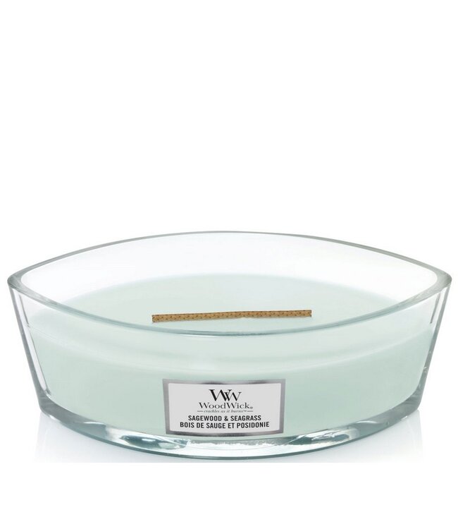 WoodWick - Geur van de maand -Sagewood & Seagrass
