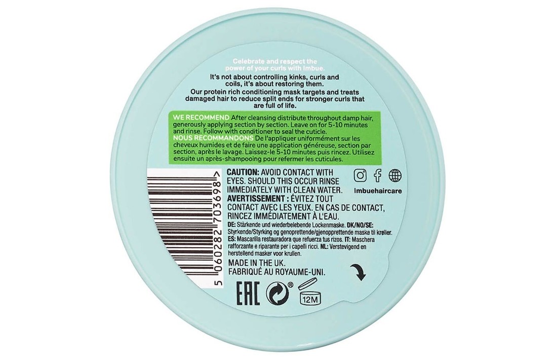 Curl Restoring Intensive Mask - 300ml