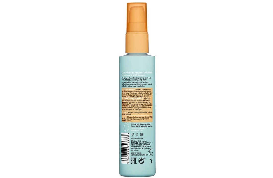Curl Worshipping Shine Oil - 100ml