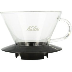 Kalita Kalita - Wave #185 glazen filterhouder zwart