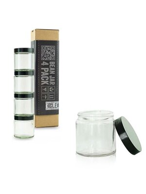 Comandante Comandante Bean Jar - Clear Glass - 4 Pack Comandante Comandante Bean Jar - Clear Glass - 4 Pack