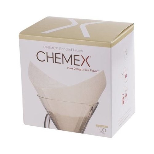 Chemex Chemex vierkante filters - wit - 6, 8, 10 kops Chemex Chemex vierkante filters - wit - 6, 8, 10 kops