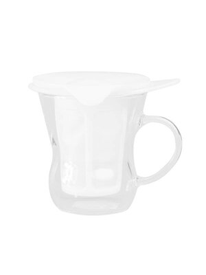 Hario Hario - One Cup Tea Maker - White 200ml - OTM-1NW