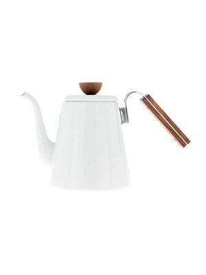 Hario Hario Bona Coffee Enamel Drip Kettle - 0,8l - BDK-80-W Hario Hario Bona Coffee Enamel Drip Kettle - 0,8l - BDK-80-W