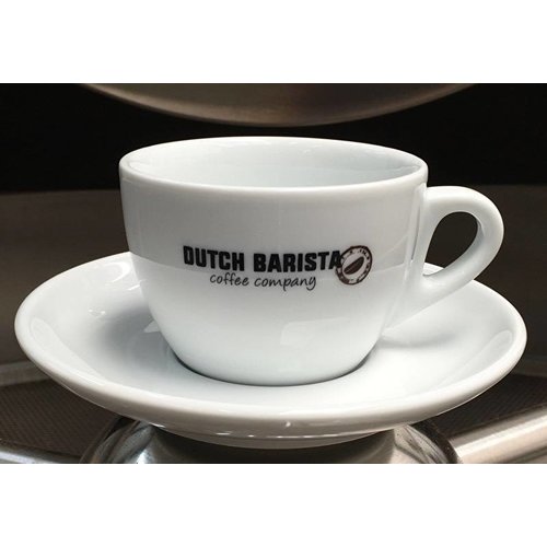 Dutch Barista Coffee Dutch Barista Coffee koffie / cappuccinokop & schotel, 150cc