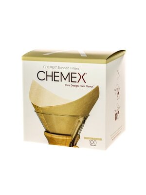Chemex Chemex Square Paper Filters - Natural - 6, 8, 10 Cups Chemex Chemex Square Paper Filters - Natural - 6, 8, 10 Cups