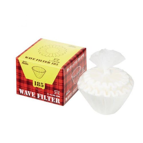 Kalita Doosje Kalita Wave #185 filters 50 stuks wit Kalita Doosje Kalita Wave #185 filters 50 stuks wit