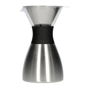 Asobu Asobu - pourover insulated coffee maker - silver / black