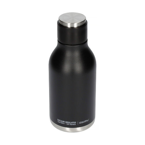 Asobu Asobu - Urban Water Bottle Black - 460ml Travel Bottle Asobu Asobu - Urban Water Bottle Black - 460ml Travel Bottle