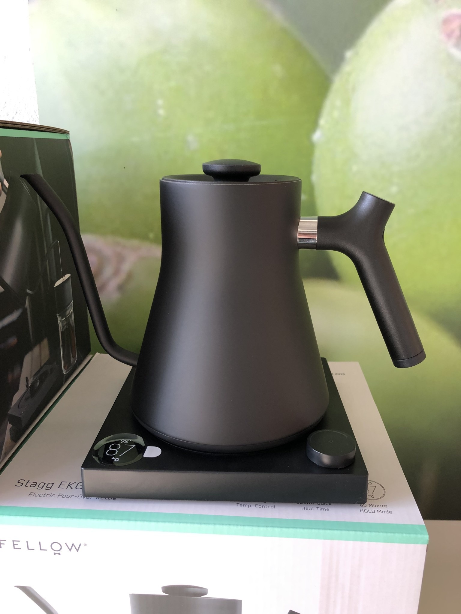 Fellow Stagg EKG Electric Gooseneck Kettle - Pour-Over Coffee and Tea Kettle   852212007526