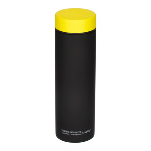 Asobu Asobu - Le Baton black / yellow - 500ml travel bottle Asobu Asobu - Le Baton black / yellow - 500ml travel bottle