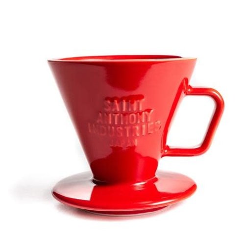 Saint Anthony Industries Saint-Anthony Industries C70 Ceramic Dripper Red Saint Anthony Industries Saint-Anthony Industries C70 Ceramic Dripper Red