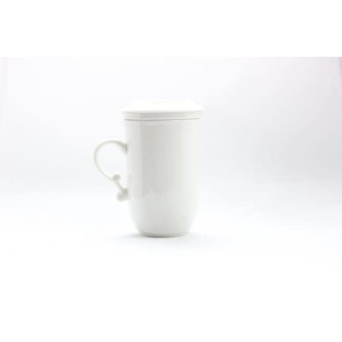 Theebeker "Lotus" - met filter en deksel - 250 ml Theebeker "Lotus" - met filter en deksel - 250 ml