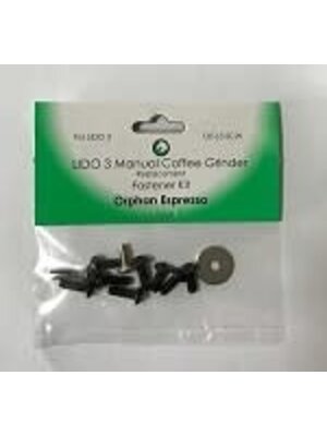 Orphan Espresso OE LIDO 3 Replacement Fastener Screw & Washer Set Orphan Espresso OE LIDO 3 Replacement Fastener Screw & Washer Set