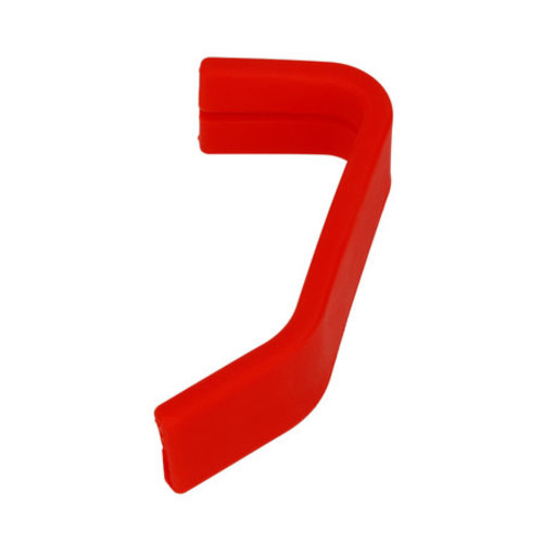 Rhinowares Rhinowares Silicone 600ml Milk Pitcher Handle Grip - Red Rhinowares Rhinowares Silicone 600ml Milk Pitcher Handle Grip - Red