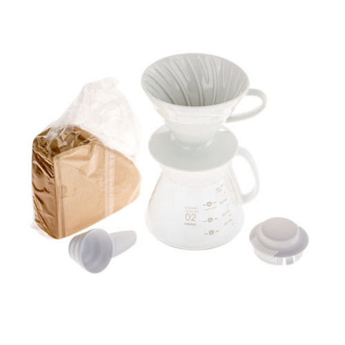 Hario Hario V60 ceramic dripper 02 giftset Hario Hario V60 ceramic dripper 02 giftset