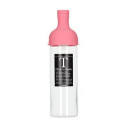 Hario Hario Cold Brew Tea Filter-In Bottle - 750 ml Pink Hario Hario Cold Brew Tea Filter-In Bottle - 750 ml Pink