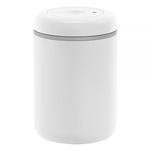 fellow Fellow Atmos Vacuum Canister - 1.2l Matte White Steel