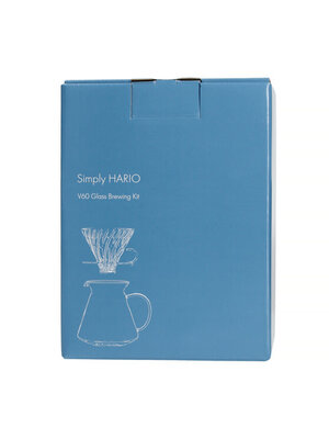 Hario Hario - V60  Simply Glass Brewing Kit S-VGBK-02-T