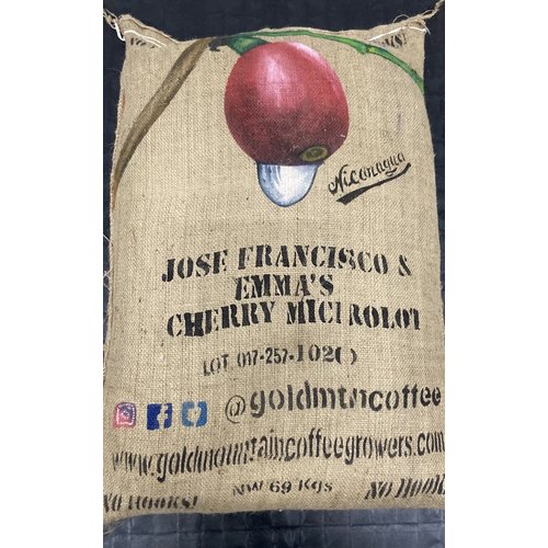 Dutch Barista Coffee Nicaragua - Jose & Emma's Cherry microlot Dutch Barista Coffee Nicaragua - Jose & Emma's Cherry microlot
