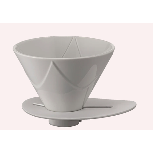 Hario Hario - V60 Ceramic One Pour Dripper MUGEN - Wit Hario Hario - V60 Ceramic One Pour Dripper MUGEN - Wit